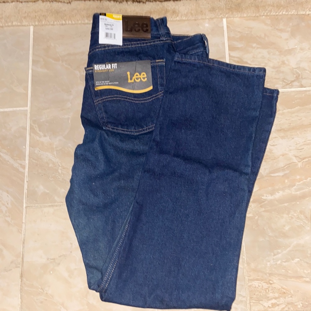 Lee straight fit pants